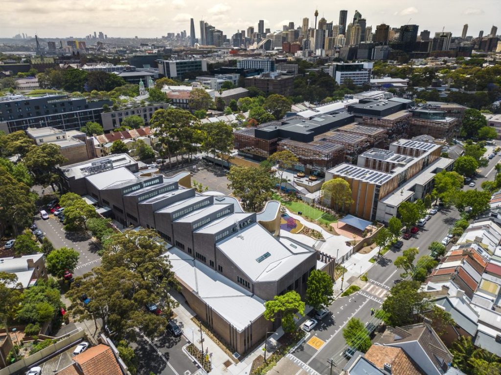 Roof of Darlington Public School